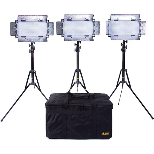 KIT IB508-v2 con 3 luces para estudio LED